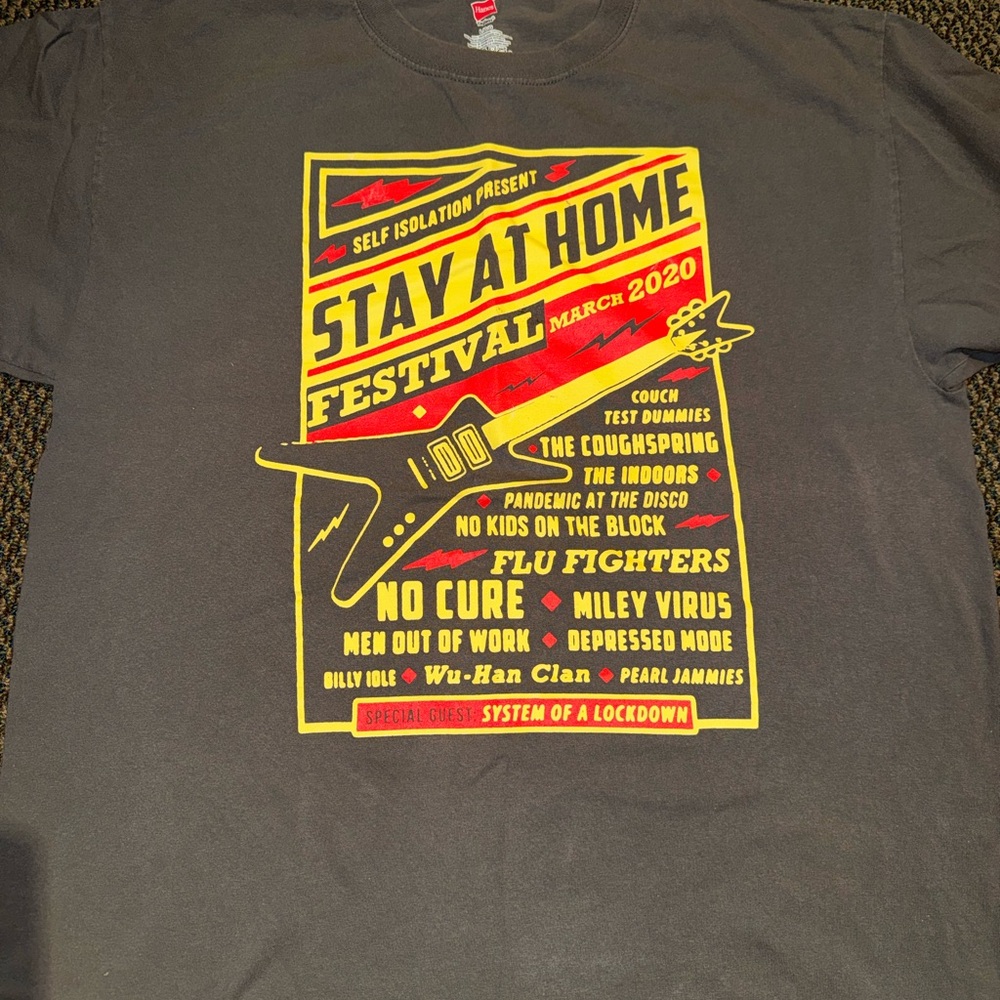 Stay at Home Festival Graphic T-Shirt